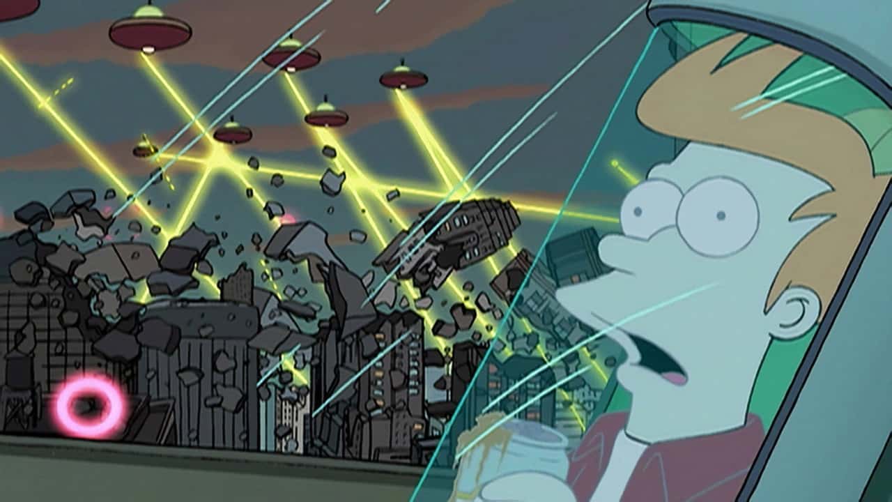 Futurama 1. Sezon 1. Bölüm kapak