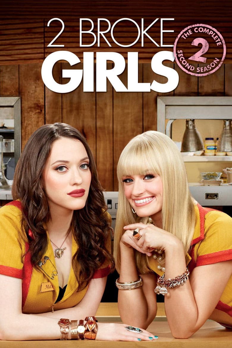 2 Broke Girls 2. Sezon Posteri