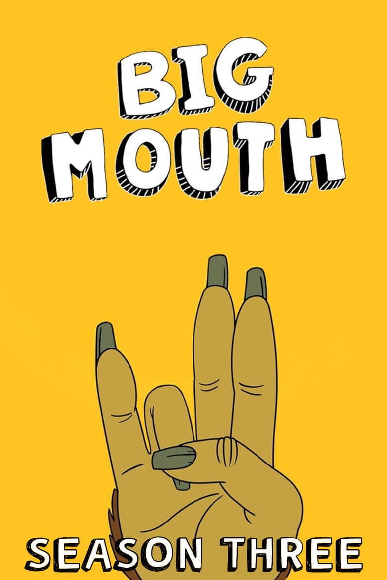 Big Mouth 3. Sezon Posteri