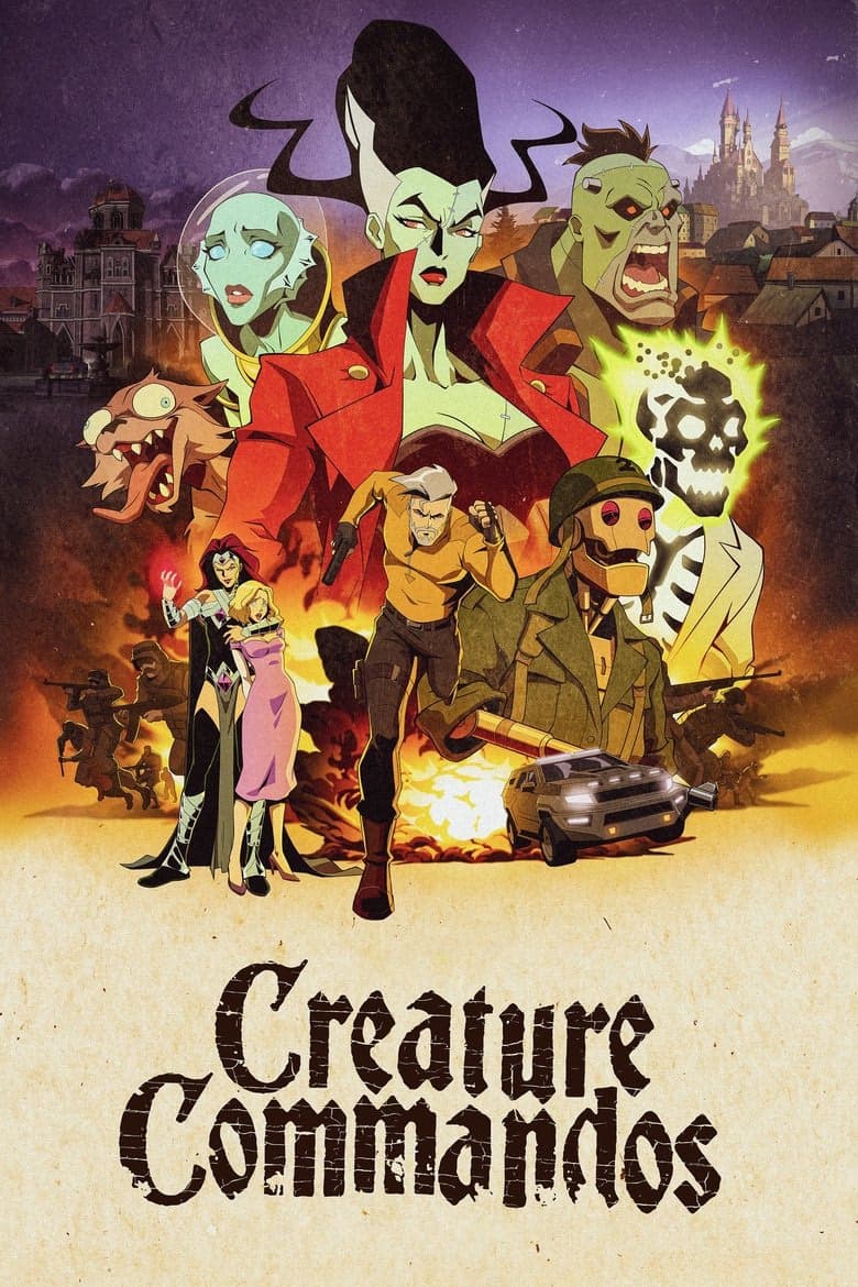 Creature Commandos 1. Sezon Posteri
