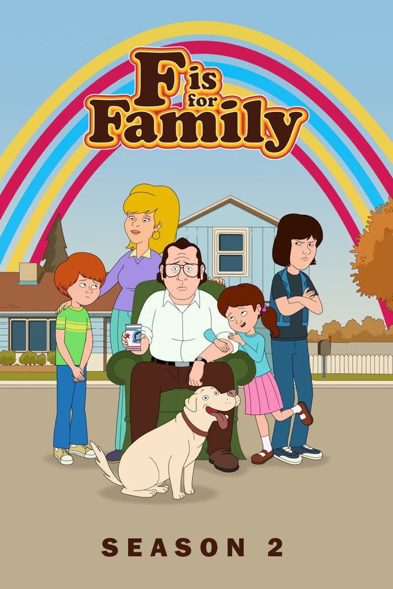 F is for Family 2. Sezon Posteri