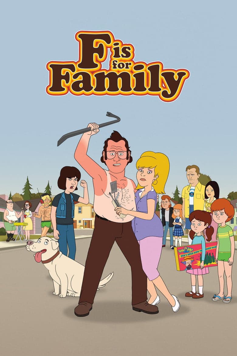 F is for Family 3. Sezon Posteri