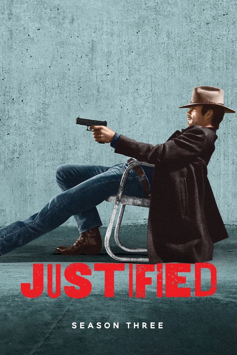 Justified 3. Sezon Posteri