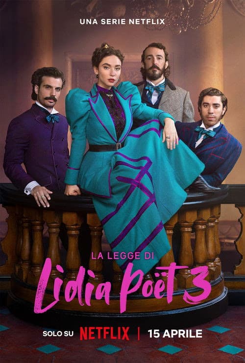 Lidia Poet'in Hukuk Mucadelesi 3. Sezon Posteri
