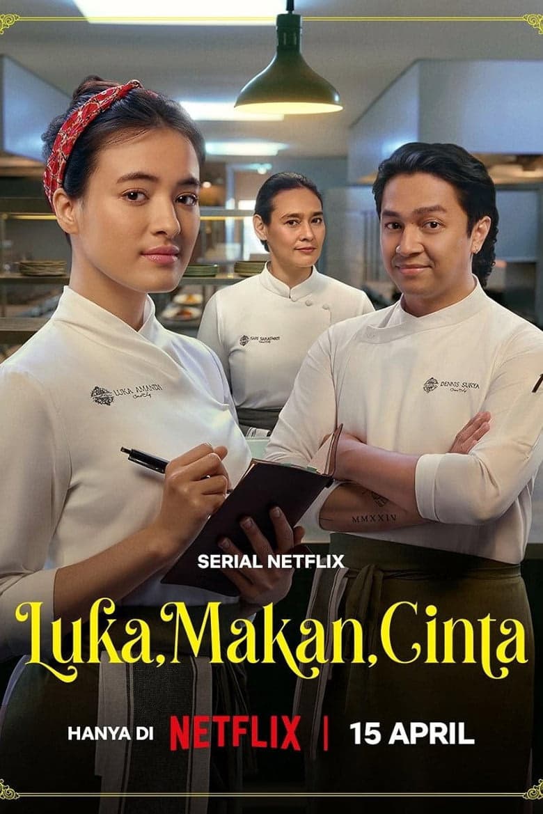 Luka, Makan, Cinta 1. Sezon Posteri
