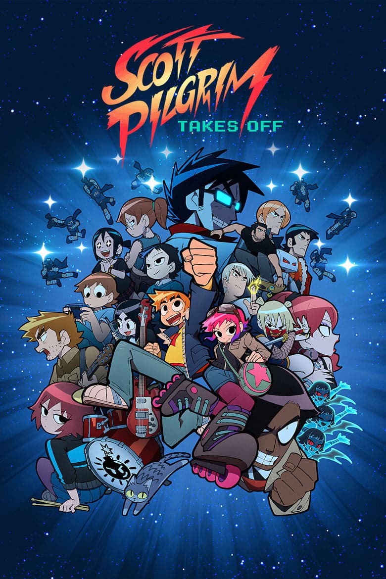Scott Pilgrim Takes Off 1. Sezon Posteri