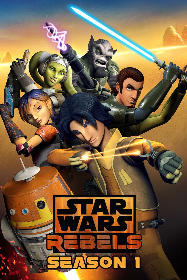Star Wars Rebels 1. Sezon Posteri