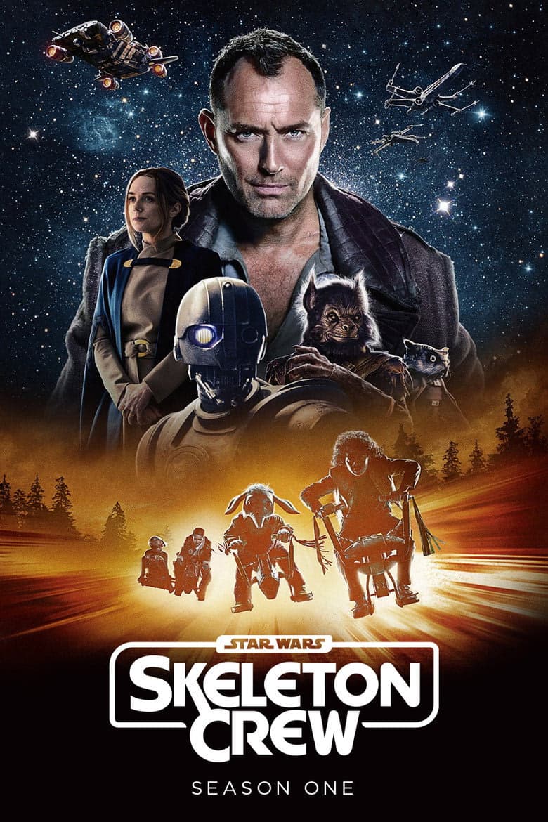Star Wars: Skeleton Crew 1. Sezon Posteri