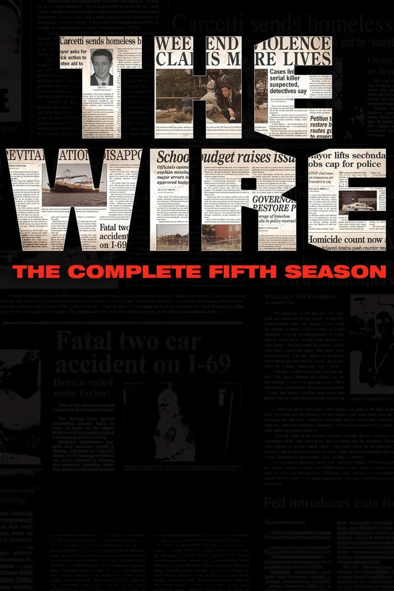 The Wire 5. Sezon Posteri