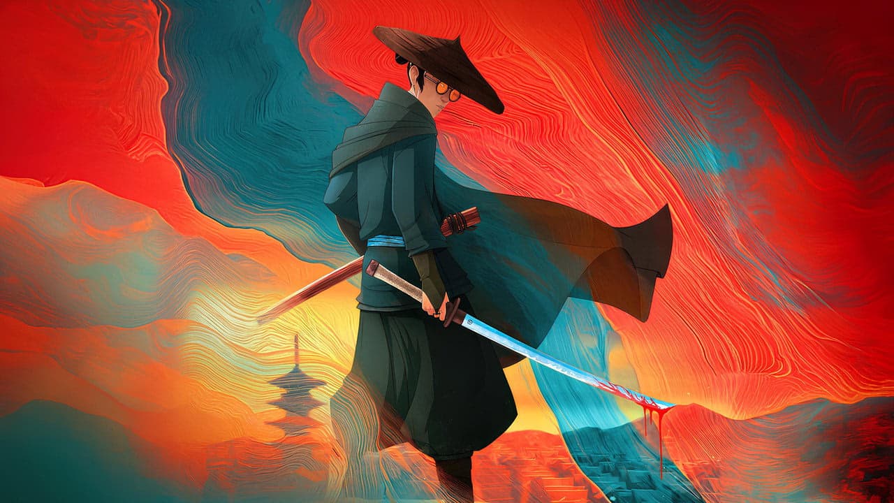 BLUE EYE SAMURAI arka plan