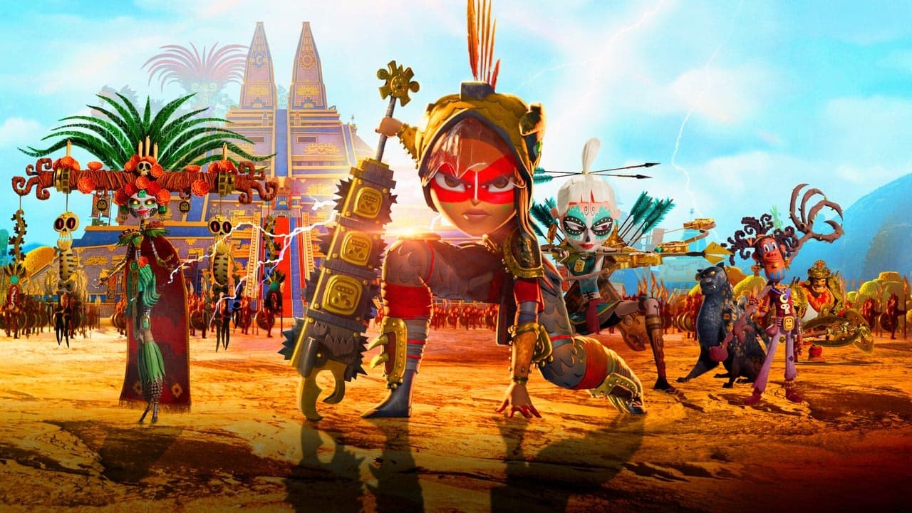 Maya and the Three arka plan