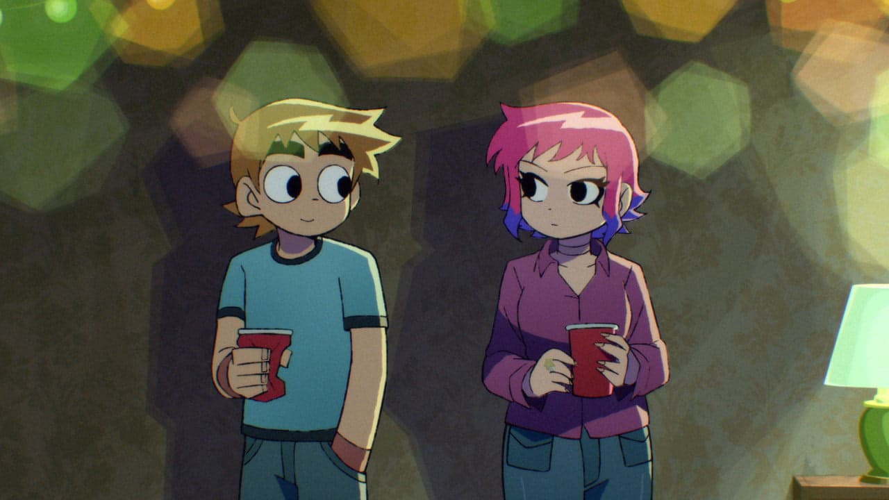 Scott Pilgrim Takes Off arka plan