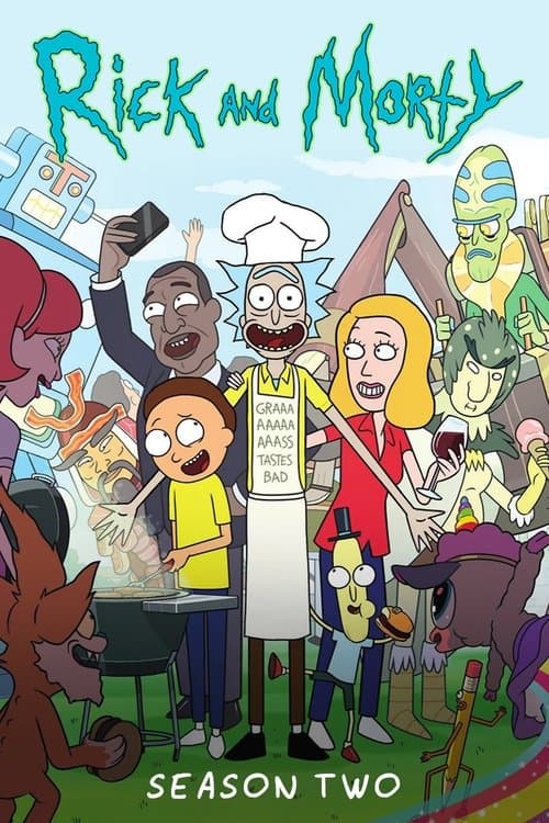 Rick and Morty 2. Sezon Posteri