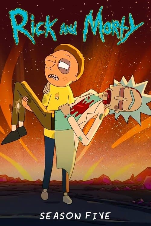 Rick and Morty 5. Sezon Posteri