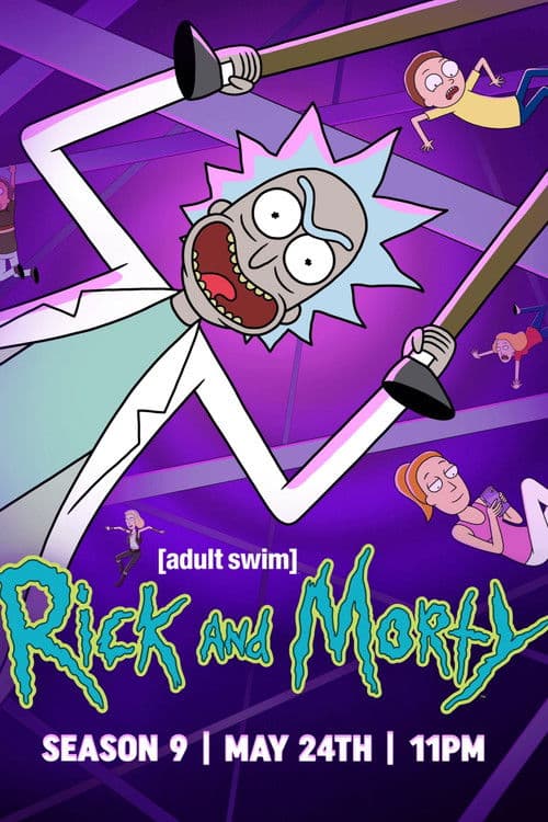 Rick and Morty 9. Sezon Posteri