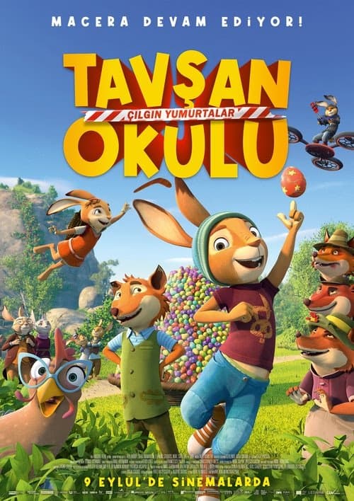 Tavşan Okulu: Çılgın Yumurtalar izle