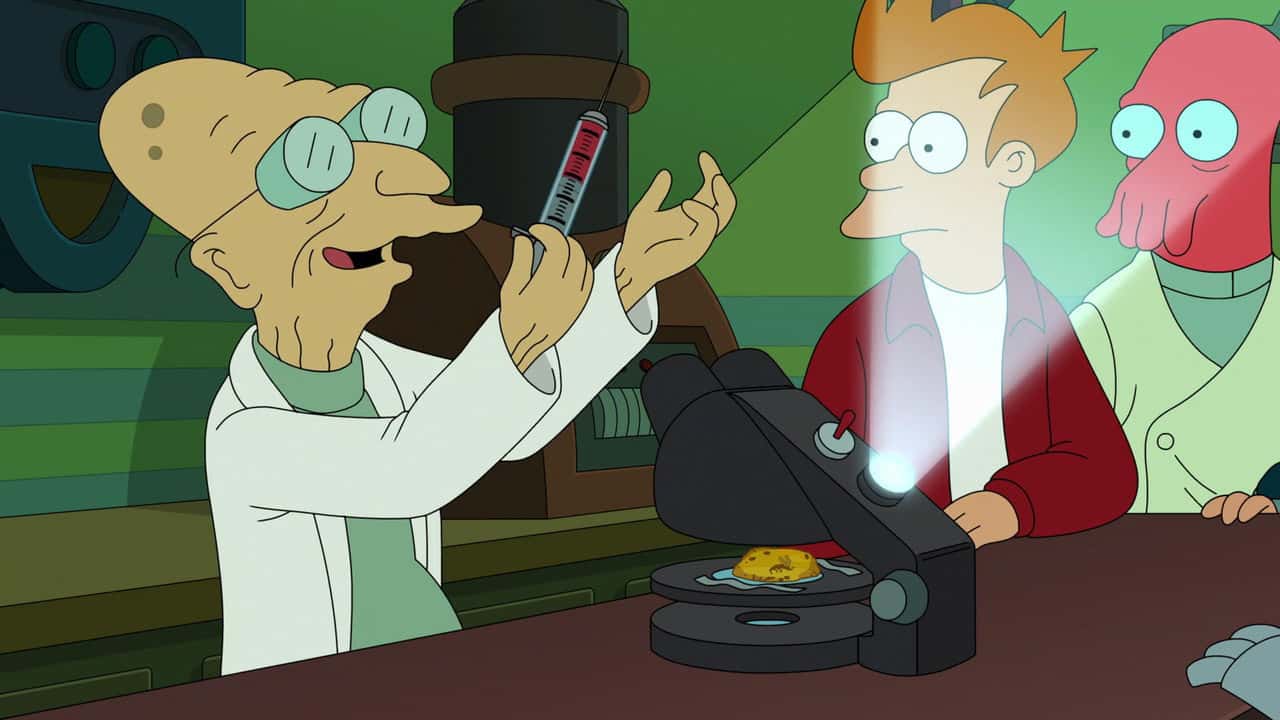 Futurama 11. Sezon 1. Bölüm kapak