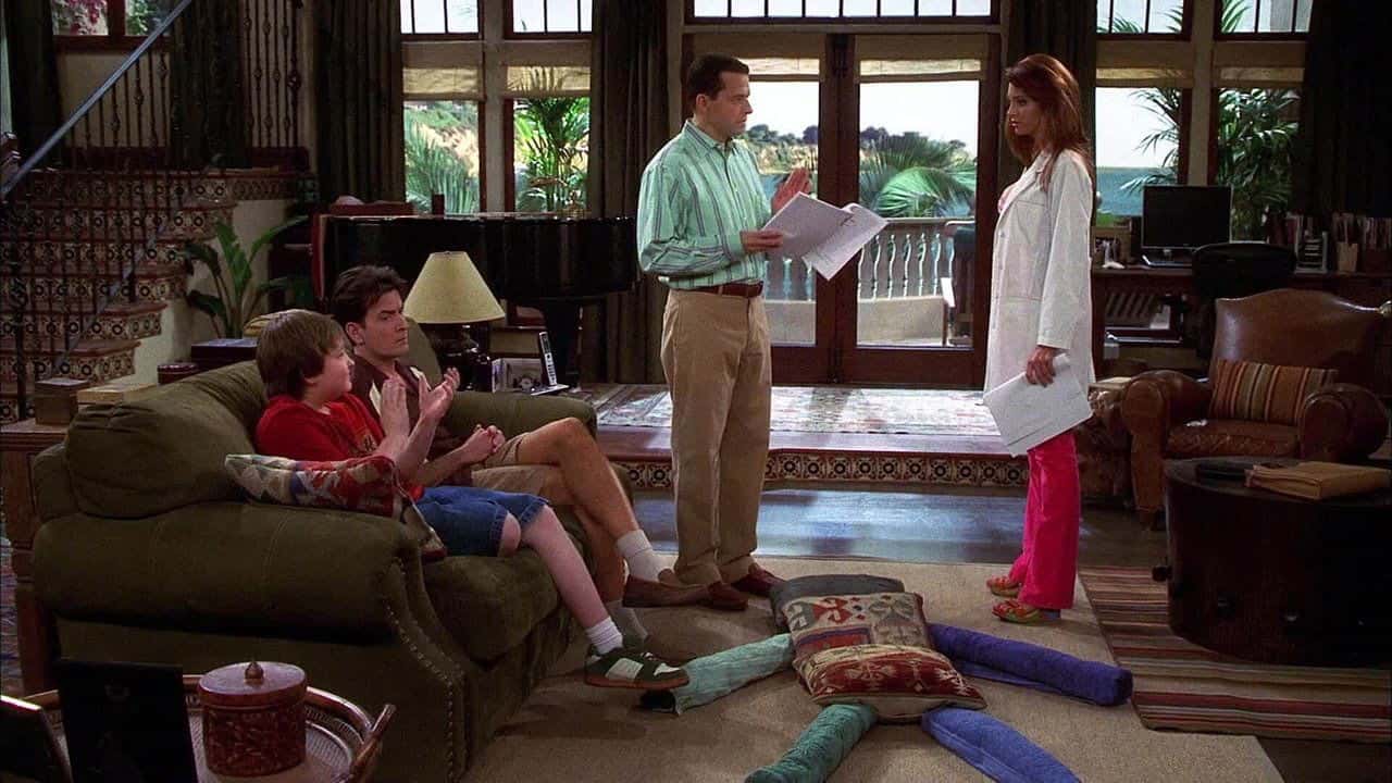 Two and a Half Men 4. Sezon 18. Bölüm kapak