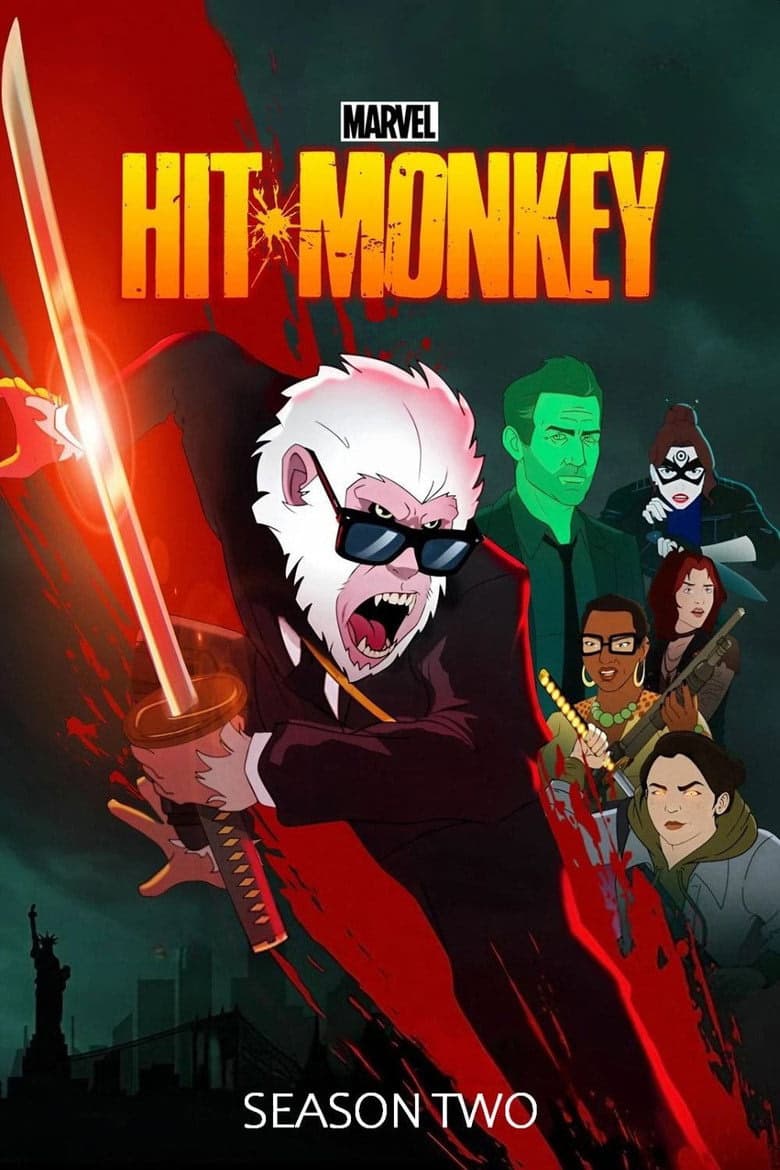 Marvel's Hit-Monkey 2. Sezon Posteri