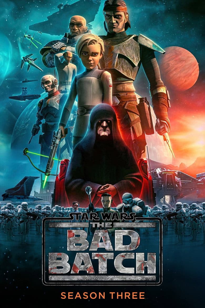 Star Wars: The Bad Batch 3. Sezon Posteri