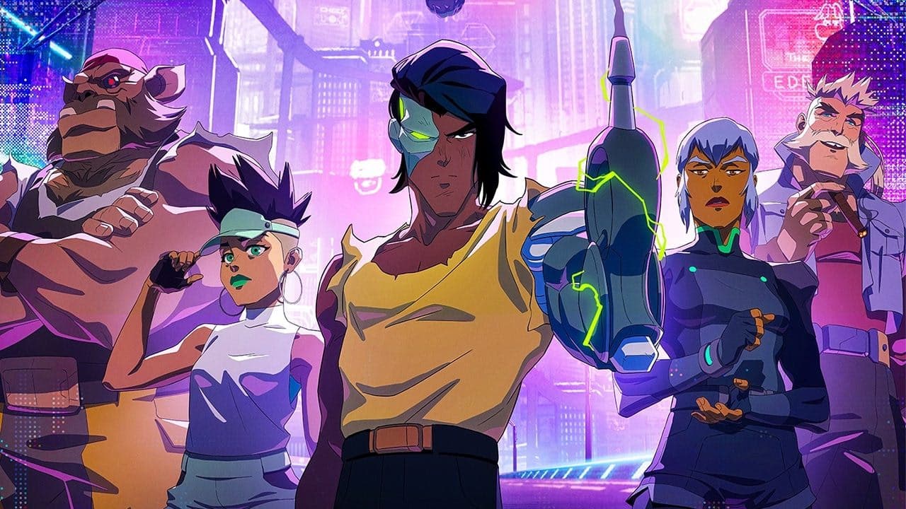 Captain Laserhawk: A Blood Dragon Remix arka plan